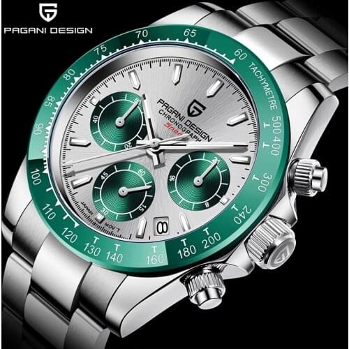 Pagani Design 2021 Top Brand Mens Quartz Watch Luxury Mens Watch Fashion Stainless Steel Waterproof Clock Relogio Masculino