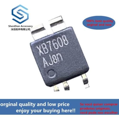 12pcs XB7608AJ CPC5 XB7608 XYSEMI 5V 2.4A IC chip for lithium battery protection in stock