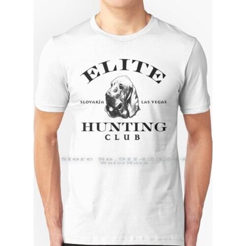 Elite Hunting Club T Shirt 100% Pure Cotton Elite Hunting Club Elite Hunting Club Slovakia Russia Las Vegas Hostel Hostel Part