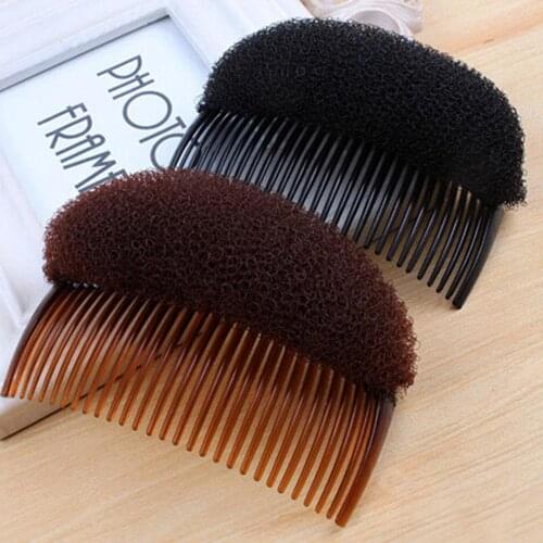 Hot Hair Styling Clip pro Hair Puff Paste Heightening Hairstyle Device Maker Hair Comb Women Sponge Hair Make Pad Tools