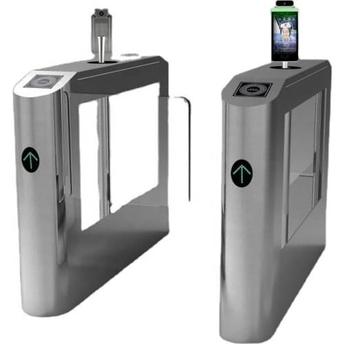 HF-RA08T Fast Speed Turnstile Face Recognition Temperature Measurement Access Control Attendance Tablet