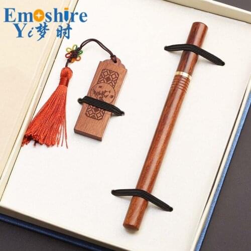 Creative Office Gifts Wooden Roller Ball Pen USB Flash Drives Custom School Office Writing Supplies Ballpoint Pens P392