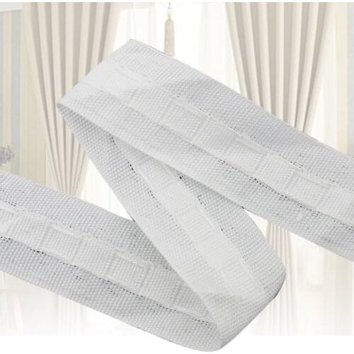 30mx3cm Curtain Heading Tape Strong Toughness Lightweight DIY Home Knit Craft Supply Accessories No Odor Pleat Shading Narrow
