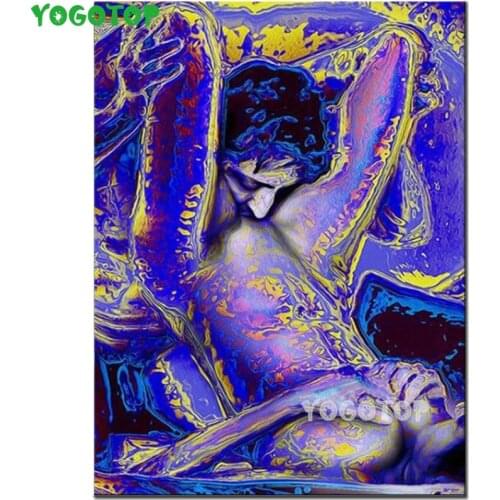 Diamond Painting Kit Abstract Sexy Couple 5D DIY Diamond Embroidery Cross Stitch Picture Of Rhinestones Mosaic Home Decor YY5205