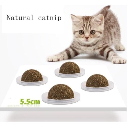New Fashion And Safe Cat Vigorously Lick he Pet Cat Grass Ball To Hair Ball Wholesale Natural Wild Catnip Ball