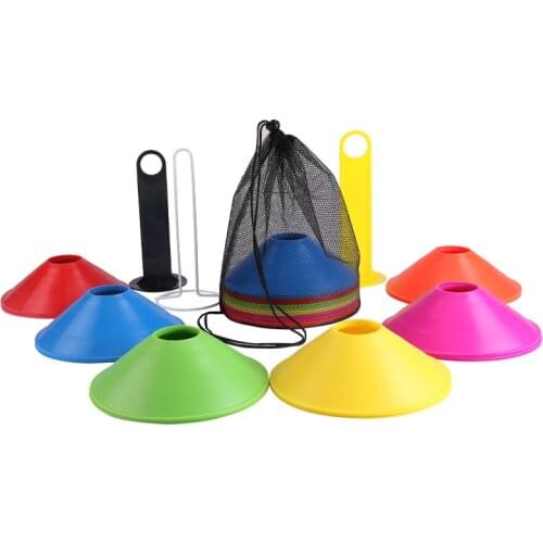 Factory wholesale high quality PE soccer agility and speed training thicken disc cone 30g marker cone