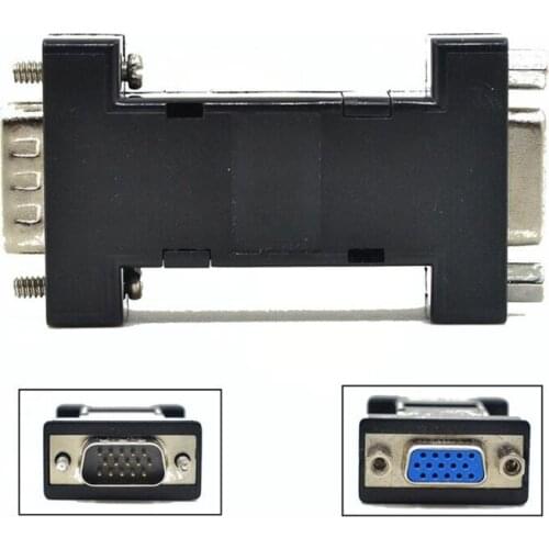 Connector VGA EM EDID Emulator HD15 Virtual Display Dummy Adapter Plug Switches and Extenders KVM 1920*1080@60Hz male female