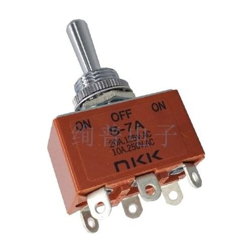S-7A S7A NKK Toggle Switch Japan NKK Switch/NiKKai 20A125VAC
