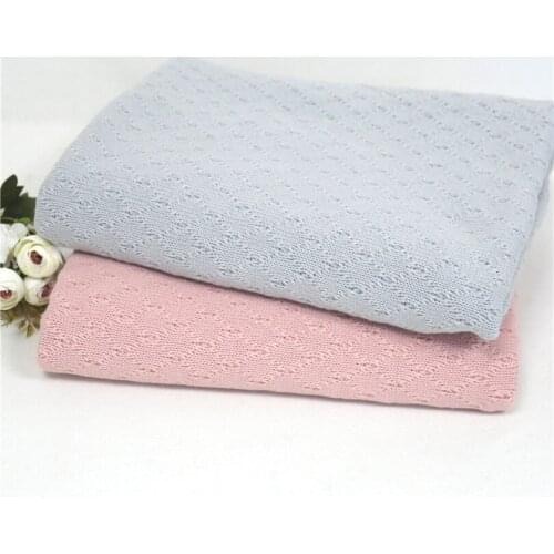 Knitted Double -Sided Diamond Fabric Blanket for newborn photography props Newborn Sweater Backdrop Stuffer blanket Props