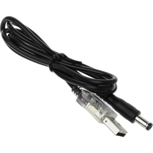 USB 5V to 8.4V Power Charge Cable for bicycle LED Head Light 18650 Battery Pack L4MD