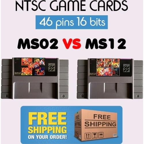 High Quality 16 Bit GAME COLLECTIONS Super 5 IN 1/ 6 in 1 NTSC Big Gray Game Card For USA Version Game CONSOLE