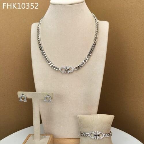 Yuminglai Simple Design Dubai Costume Jewelry Traditional Jewelry for Women FHK10350