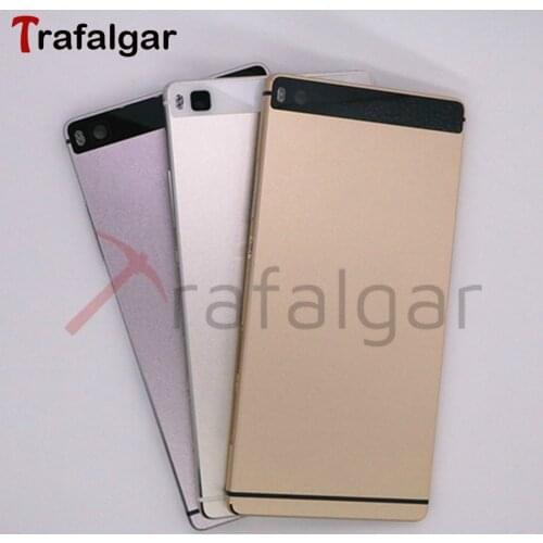 For Huawei P8 Back Housing Battery Cover Rear Door Case Chassis GRA-L09 For Huawei P8 Battery Cover Replacement+Sim Tray Replace