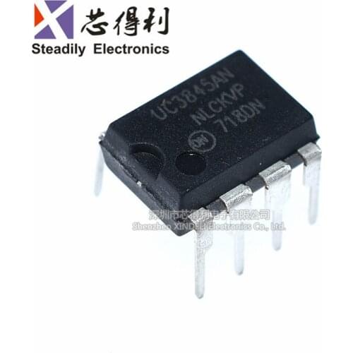10pcs/lot UC3845 UC3845AN UC3845BN TL3845P 8-Pin DIP-8