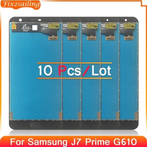 10pcsLCD For Samsung Galaxy J7Prime G610 G610F G6100 Display Touch Screen Digitizer Assembly For J7 Prime G610 Replacement Parts
