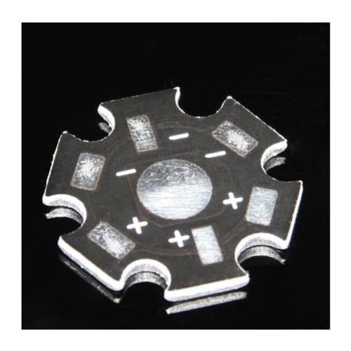 12pcs 1W 3W 5W High Power LED Universal Aluminum Plate Heat sink LED