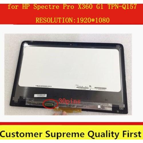 13.3 inch for HP Spectre Pro X360 G1 TPN-Q157 LCD Display + Touch Screen LP133QH1 SPA N133HSE-EB3