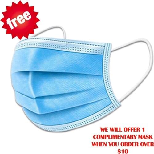 Free Gift, We will offer 1 complimentary mask when you order over $10