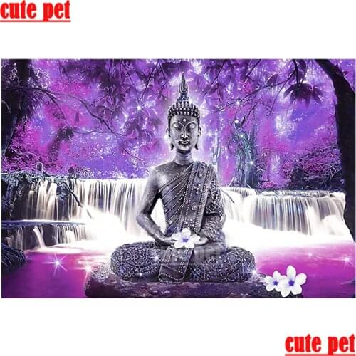 Large Diamond Painting Buddha statue religious icon wallpaper Cross-stitch DIY Mosaic 5d full diamond painting Home Wall Decor