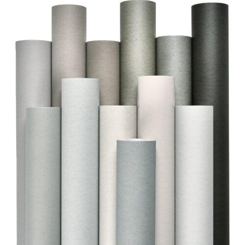 Cement ash light gray series wall paper dark gray modern minimalist Nordic pure pigment color wallpaper living room advanced