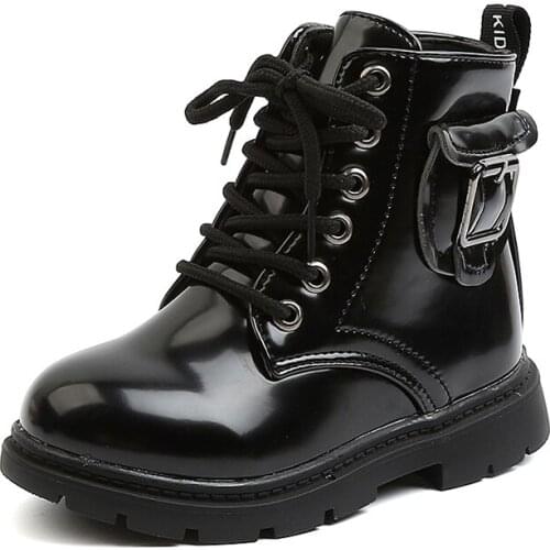 COMFY KIDS Leather Boots For Girls