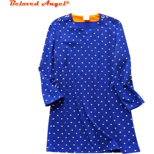 Kids Dresses for Girls Costume Long Sleeve Cotton Princess Dress Children Clothes Baby Girls Dress Christmas New Year Costume