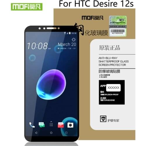 For HTC Desire 12s glass tempered MOFi original For HTC D 12S screen protector film full cover For HTC Desire 12S tempered glass
