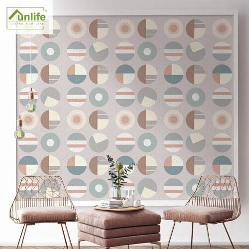 Funlife®40x250cm Geometric Terrazzo Wall Sticker Decorative Peel & Stick Wallpaper for Living Room Bathroom Kitchen Home Decor