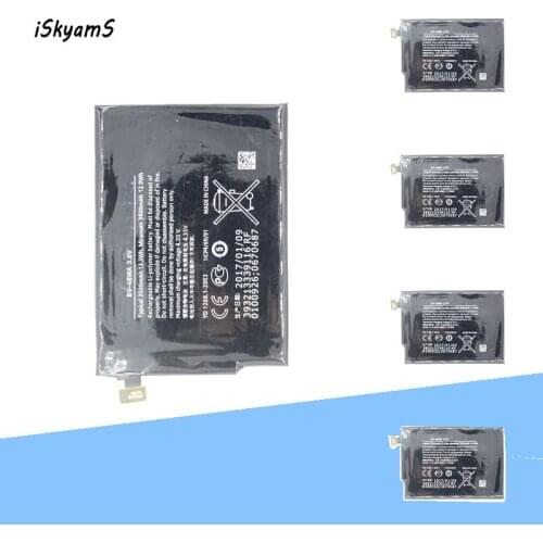 ISkyamS 5pcs 3500mAh /13.3Wh BV-4BWA / BV4BWA / BV 4BWA Replacement Battery For Nokia Lumia 1320 Batterie Bateria Batterij