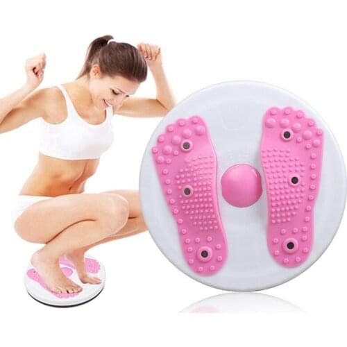 Magnet waist wringgling plate fitness twist disk Large twister device foot massager machine slimming womens home sports tool