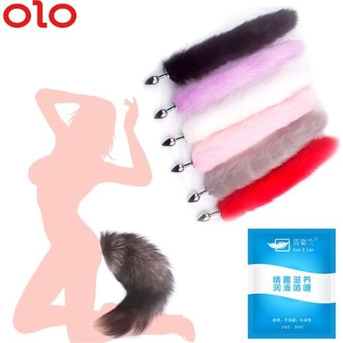 9 Color Butt Plug For Women Metal Woman And Men Sexy Butt Plug Tail For Couples Stimulator Sex Product Adult Accessories