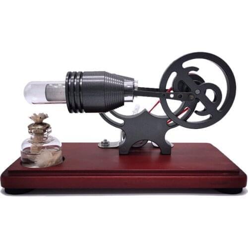 NEW Hot Air Stirling Engine Model Electric Generator Motor Physics Steam Power Education Toy Science Experiment Kit Set