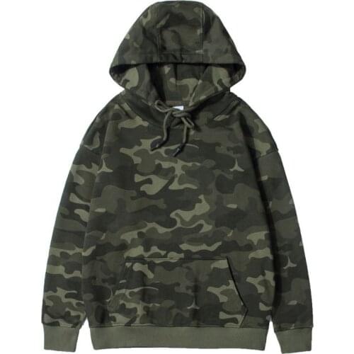 2020 New Arrival Popular Logo Camouflage Leisure Coat Casual Short Hooded None Yes Cotton Loose Hoodies Hip Hop Sweatshirt