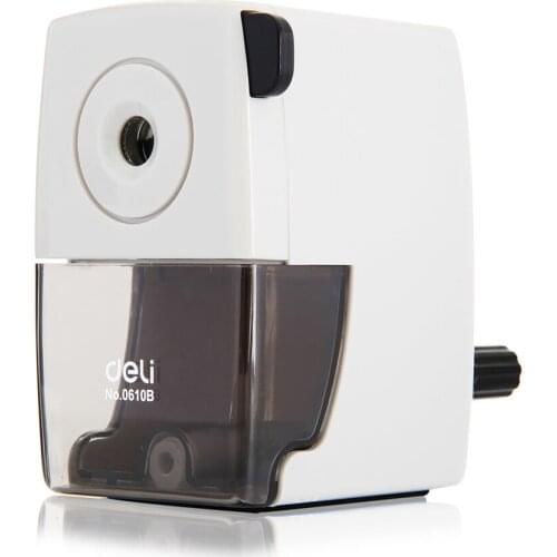 Manual Pencil Sharpener with Metal Fixing Bracket Heavy Duty Spiral Steel Blade Stationery Pencil Sharpener Office School Supply