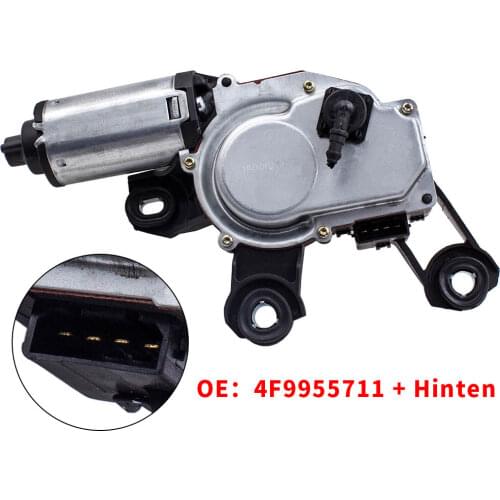 1x Rear Windscreen Wiper Motor For AUDI A4 8K5 8KH A6 4F5 C6 Allroad 4F9955711 2006-2016 5 Door Estate for SKODA OCTAVIA 1U2 1.6