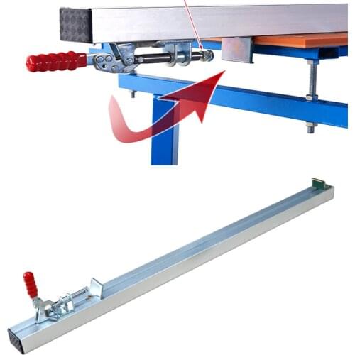 Wood Board clamp For Flip saw Electric Circular Saw Cutting Machine Guide Ruler Fixing Clip Fixture Woodworking Tool