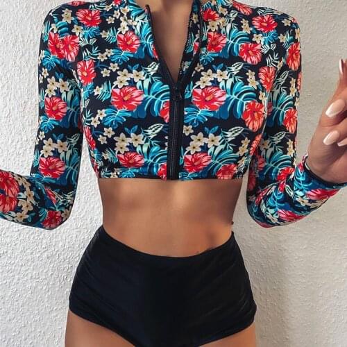 Bikini beach swimsuit sexy bare back belly band two-piece high stretch bikini