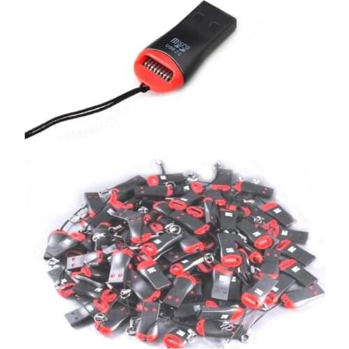 Lot 10/100PCS High Speed USB 2.0 Mini Micro SD T-Flash TF M2 Memory Card Reader Adapter for PC Laptop Factory Wholesale Price