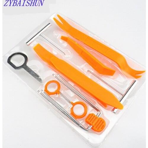 12 pcs/set Car Radio Door Clip Panel Trim Dash Audio Cleaning disassembly Tool for BMW X-series 3-series 5-series 7-series E
