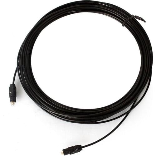 16FT/49FT/82FT/98FT Premium Digital Optical Audio Optic Fiber Cable Toslink SPDIF Cable Cord HD 50pcs/lot