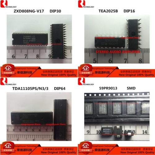 5 pcs/lot ZXD808NG-V17 ZXD808NG TEA2025B TEA2025 TDA11105PS/N3/3 TDA11105PS/N3 TDA11105PS TDA11105 59PR9013 100% New original