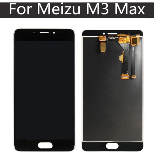 6.0" FOR Meizu M3 Max S685H LCD Display+touch Screen Digitizer Assembly Replacement Accessories for Meizu Meilan Max LCD