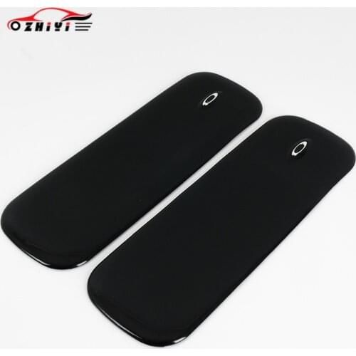 Car Sticker Is 30*10cm Widen Front and Rear Bumper Anti-collision Soft Glue Sticker Universal Car Door / Body Protection Strip