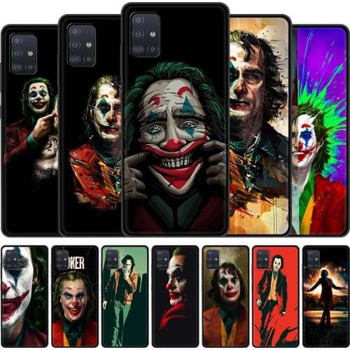 Crazy Joker Art Pattern Phone Case for Samsung Galaxy A51 A71 A21S A12 A11 A31 A52 A41 A32 5G A72 A02S Silicon Back Cover