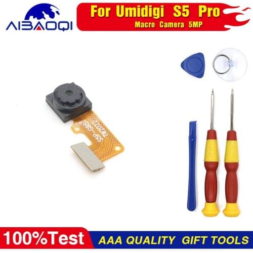 For UMIDIGI S5 Pro 5MP Macro Camera +16MP Wide-Angle Camera +16MP Front Camera + 48MP Rear Camera Module Replacement Parts