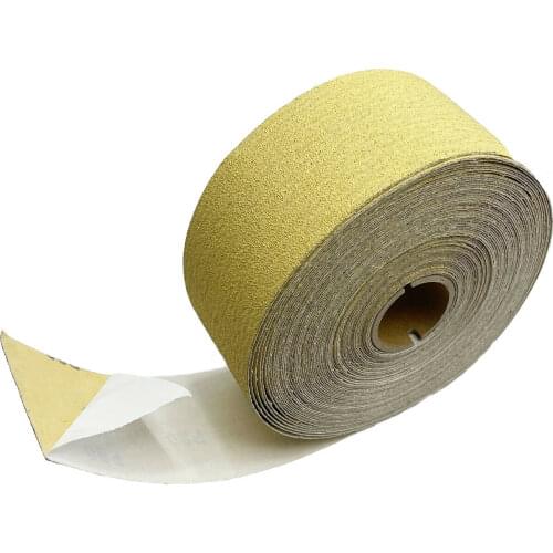 PSA 120 Grit Sandpaper Roll 2-3/4In x 20 Yards Longboard Self Adhesive Sandpaper