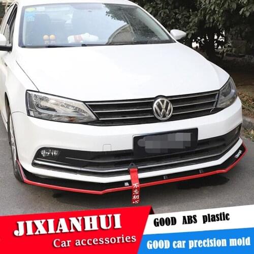 For Volkswagen J ETTA Body kit spoiler 2015-2018 For J ETTA ABS Rear lip rear spoiler front Bumper Diffuser Bumpers Protector