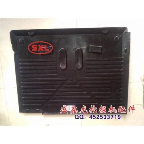 Excavator cab accessories floor seizuring friends SH200 floor glue pad mat floor rubber pad