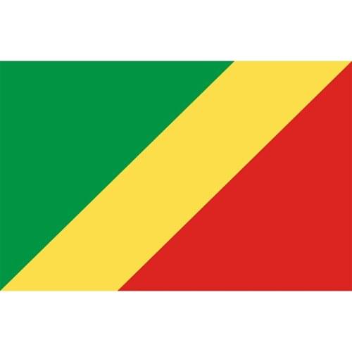 Republic of the Congo Flag Yehoy hanging 90*150cm For Decoration