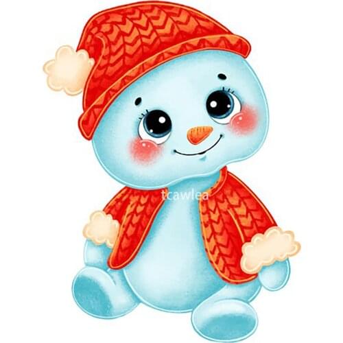 Hot New Metal Cutting Dies Cute Fat Doll Woolen Hat Stencils for Making Scrapbooking Album Embossing Christmas Cut Dies